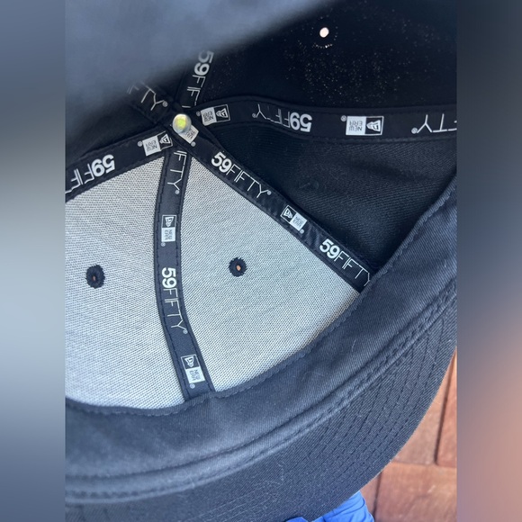 9FIFTY New Era Stanford Cardinals Black fitted hat size 6 7/8 - Picture 7 of 9